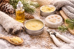 DIY Pfotenbalsam für Hunde: Natürlicher Schutz im Winter